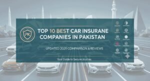 Top 10 Best Car Insurance Companies in Pakistan - Updated 2025 Comparison & Reviews."